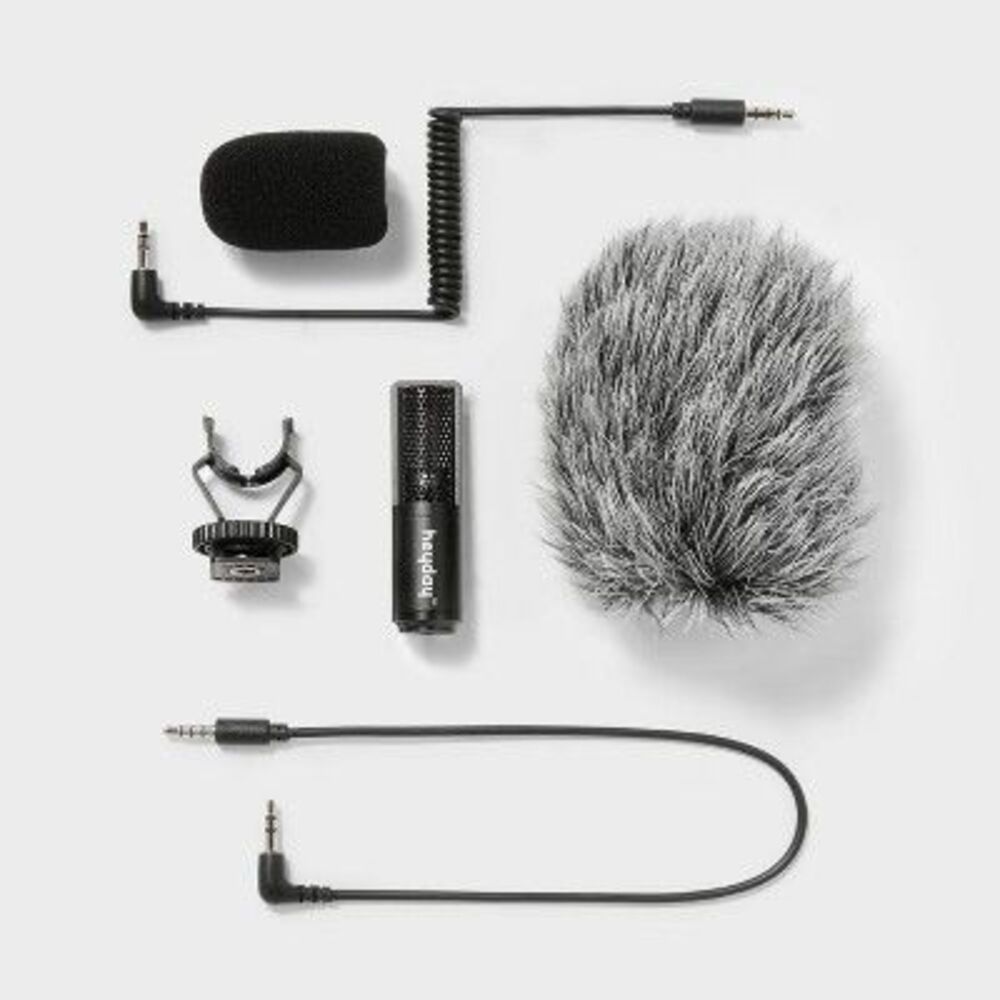 Heyday -  Cardioid Microphone Audio Mic Lavalier Cris Black
